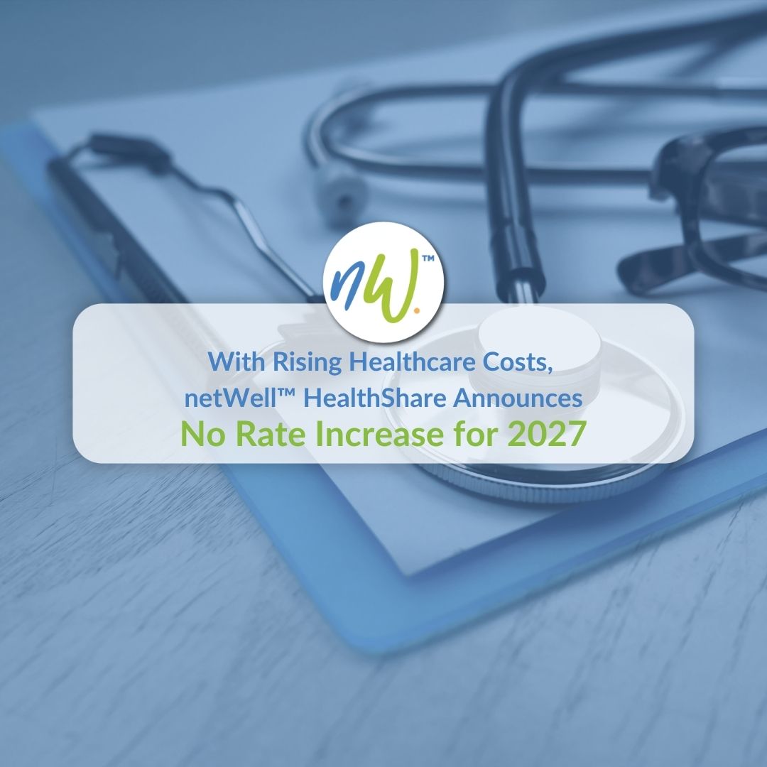 netWell HealthShare announces no rate increase for 2027.